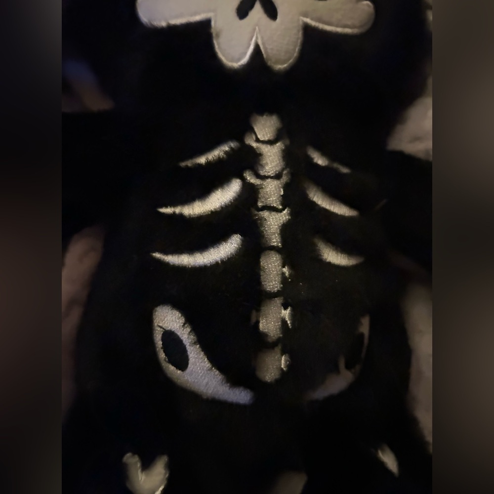 RIP RABBIT VAMPIRE BONES PLUSH COLLECTERS GOTH PUNK SOFT TOY Halloween - Picture 6 of 10